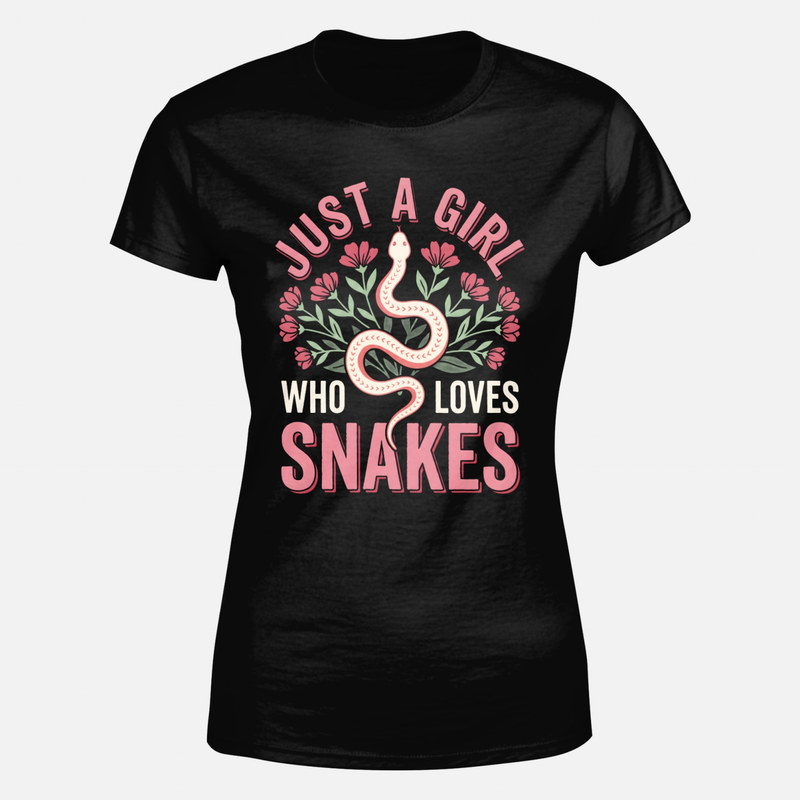 T-shirts: Just a Girl Who Loves Snakes
