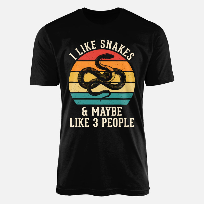 T-shirts: I Like Snakes &amp; Maybe Like 3 People