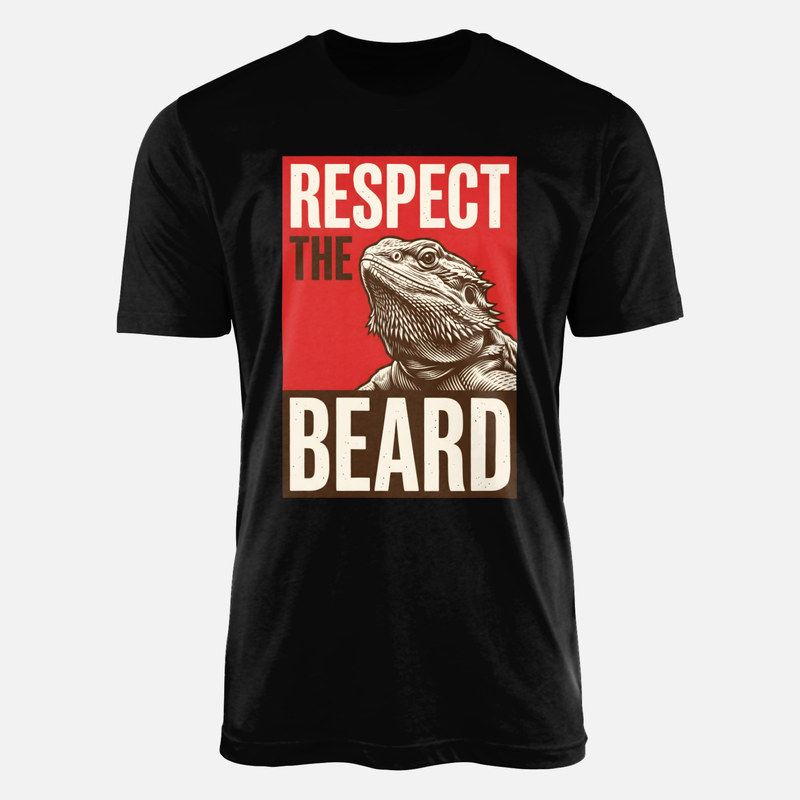 T-shirts: Respect the Beard Dragon