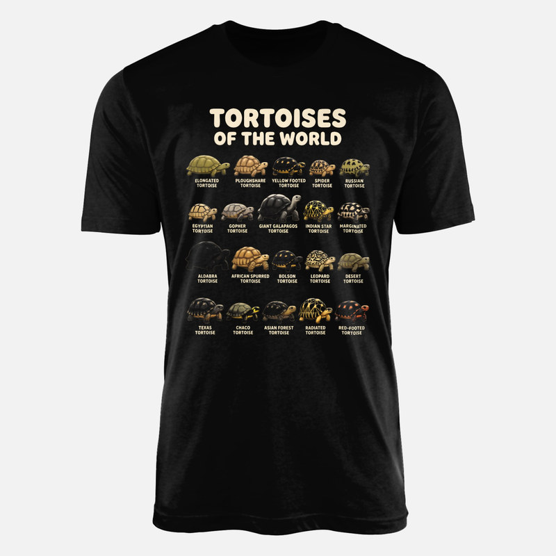 T-shirts: Tortoises of the World Guide