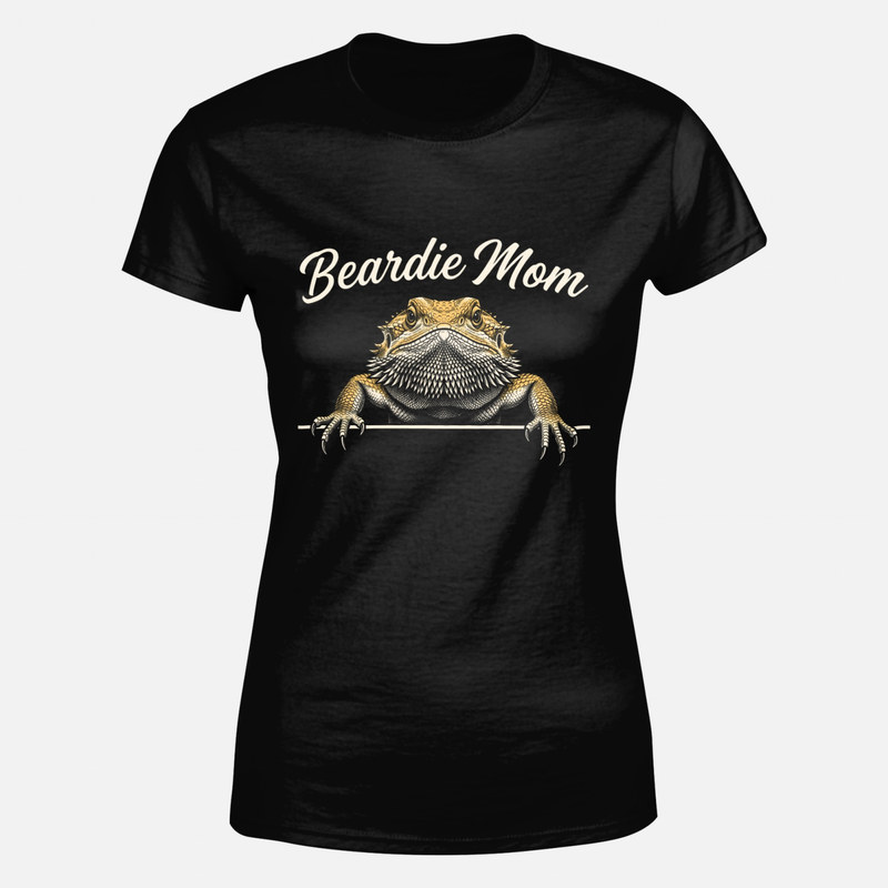 T-shirts: Beardie Mom Bearded Dragon