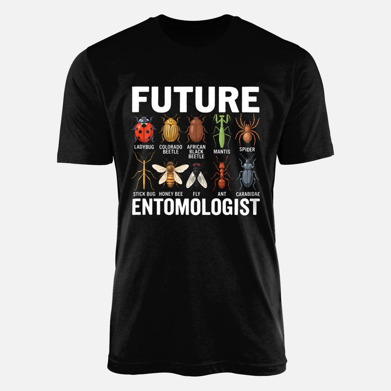 T-shirts: Future Entomologist Bug Identification Guide