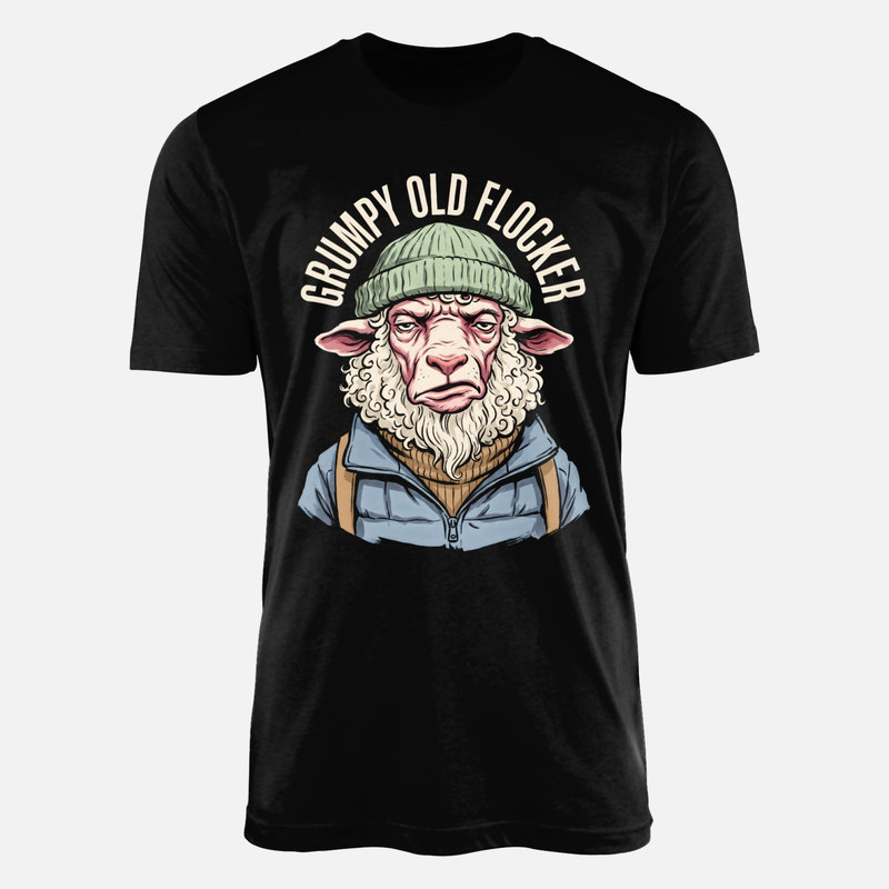 T-shirts: Grumpy Old Flocker Sheep