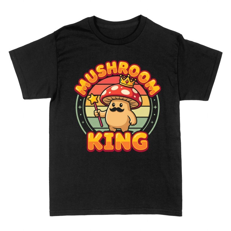 T-shirts: Mushroom King