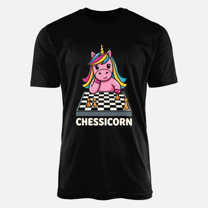 T-shirts: Chessicorn Unicorn Playing Chess