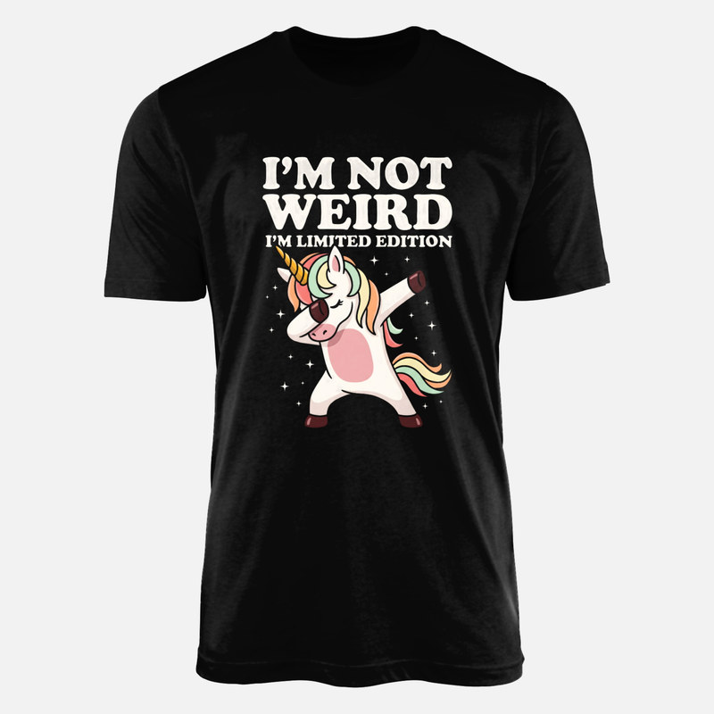 T-shirts: I'm Not Weird I'm Limited Edition Dabbing Unicorn