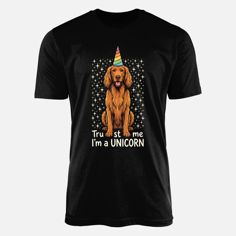 T-shirts: Trust Me I'm a Unicorn Golden Retriever