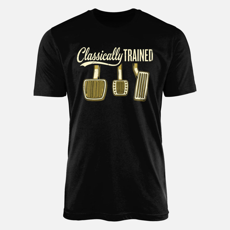 T-shirts: Classically Trained Manual Pedals