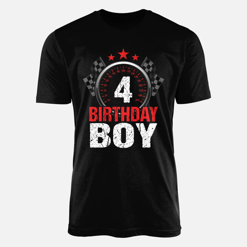T-shirts: 4 Birthday Boy Racing