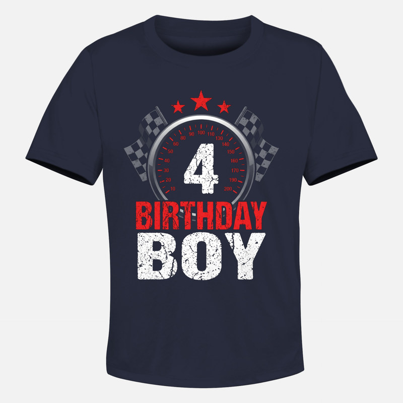 T-shirts: 4 Birthday Boy Racing