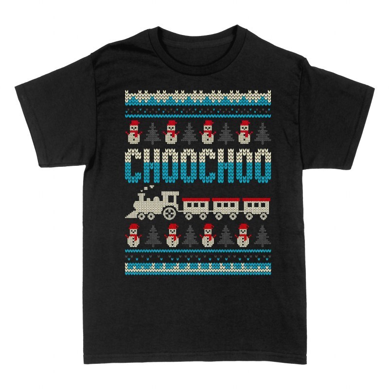 T-shirts: Choochoo Christmas Train Ugly Sweater