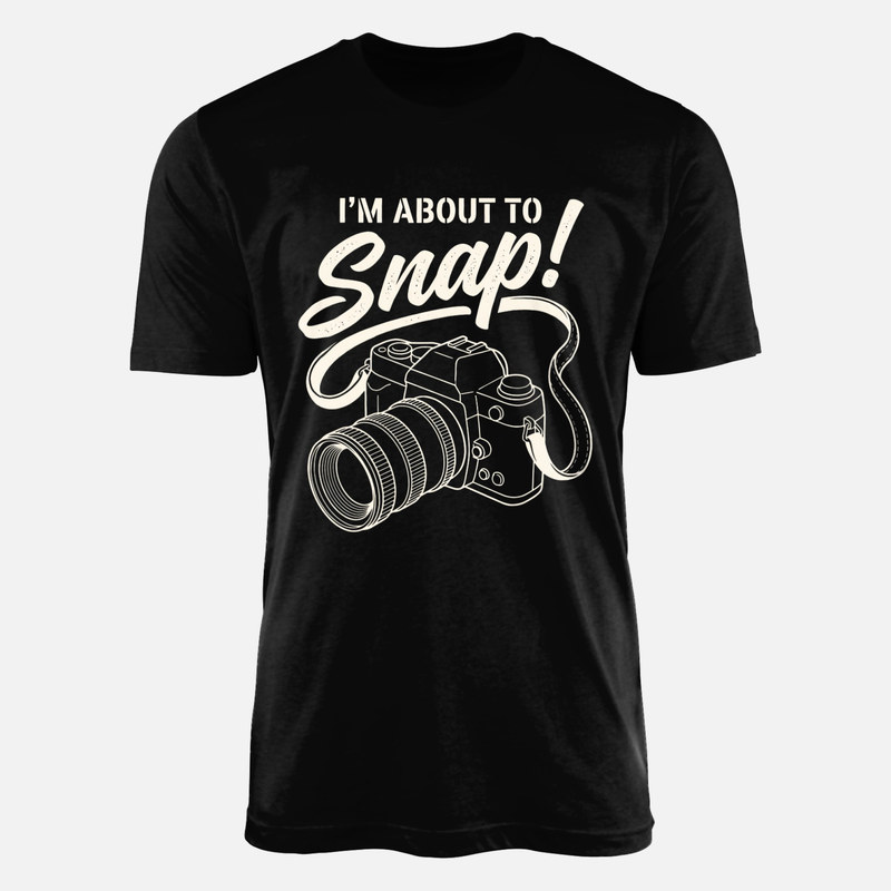 T-shirts: I'm About to Snap! Vintage Camera