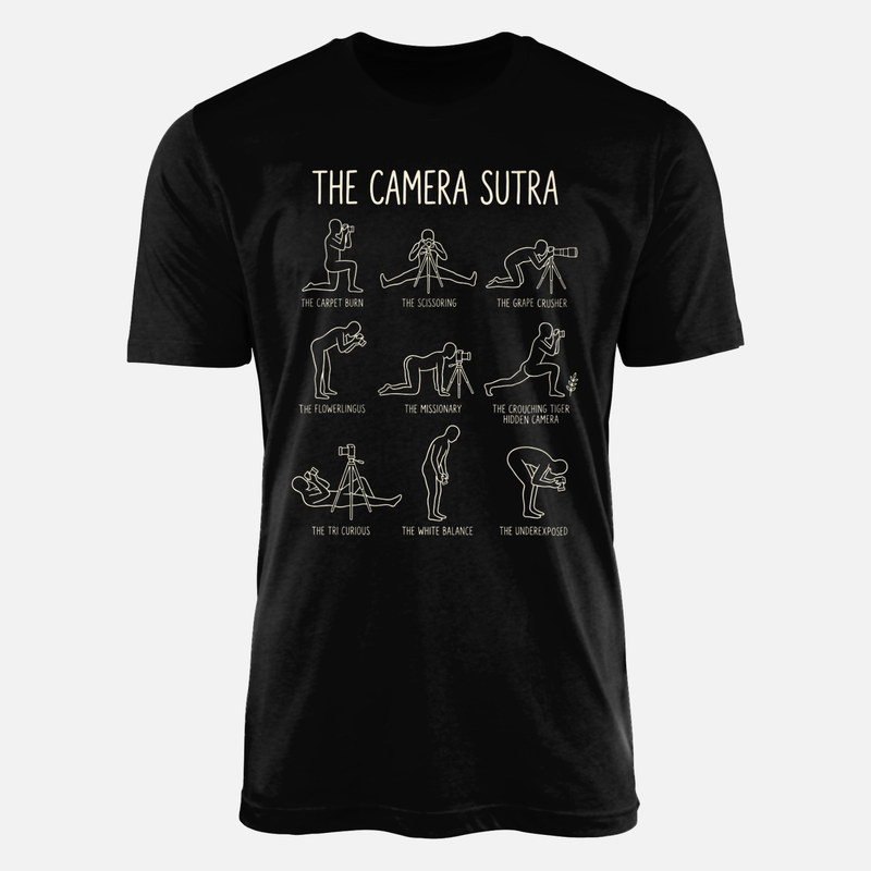 T-shirts: The Camera Sutra Positions