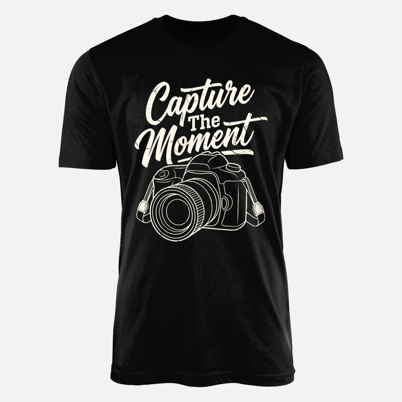 T-shirts: Capture The Moment Vintage DSLR Camera