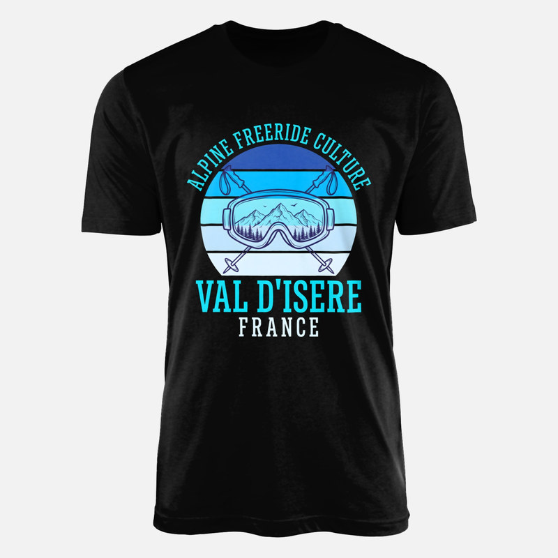 T-shirts: Val D'Isere Alpine Freeride Culture