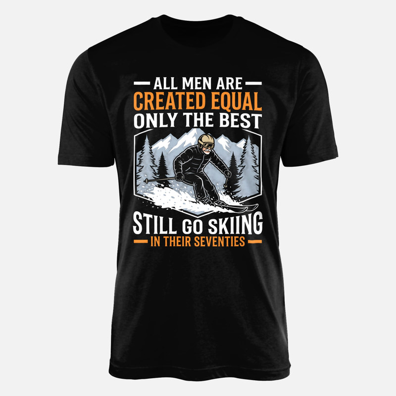 T-shirts: Skiing in Their Seventies