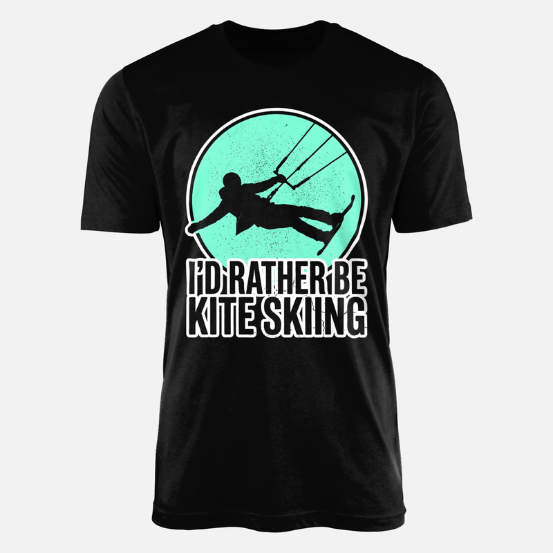 T-shirts: I'd Rather Be Kite Skiing