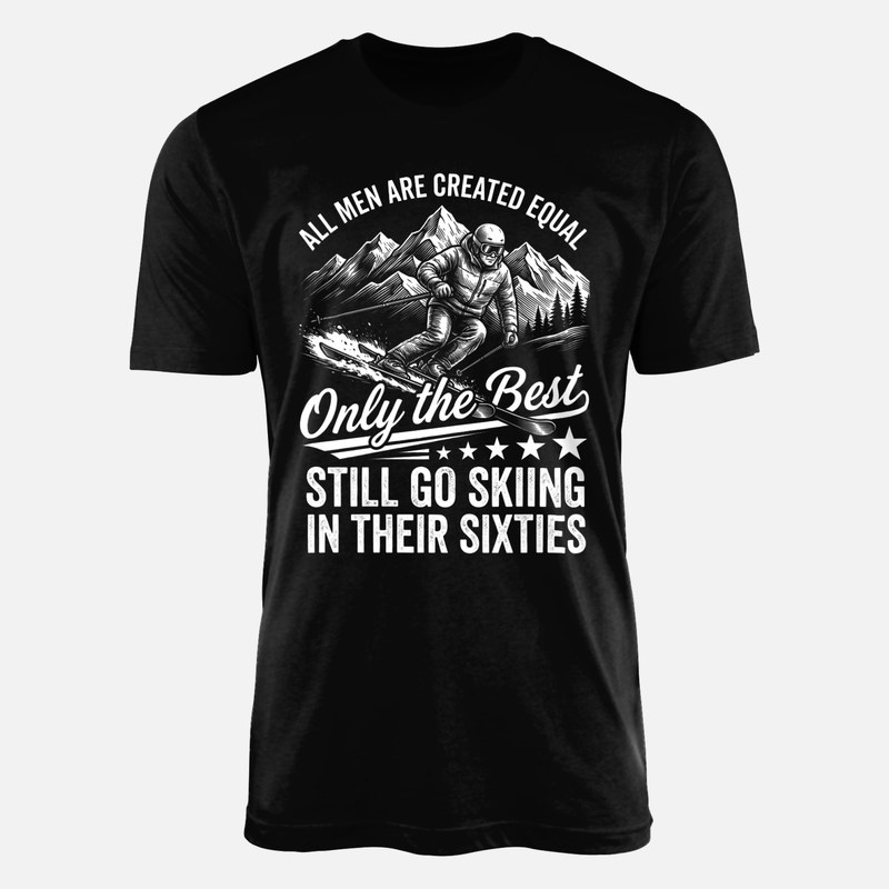T-shirts: Still Skiing in Their Sixties