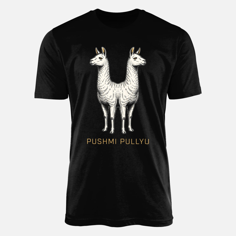 T-shirts: Pushmi Pullyu Vintage Drawing