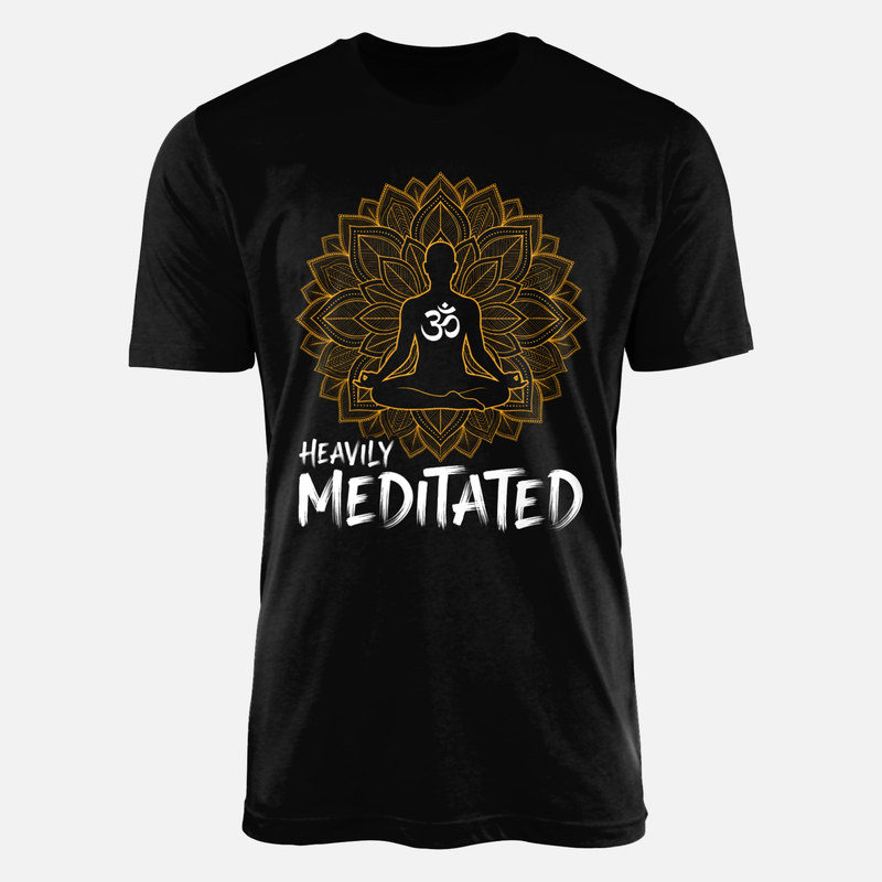 T-shirts: Heavily Meditated Lotus Mandala