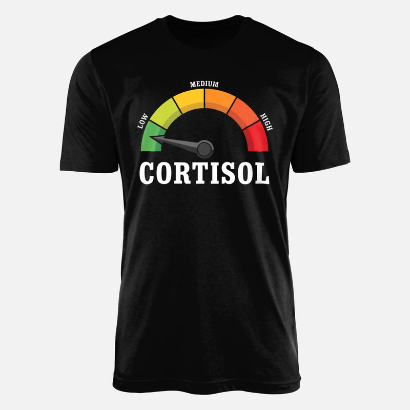 T-shirts: Low Cortisol Level Meter