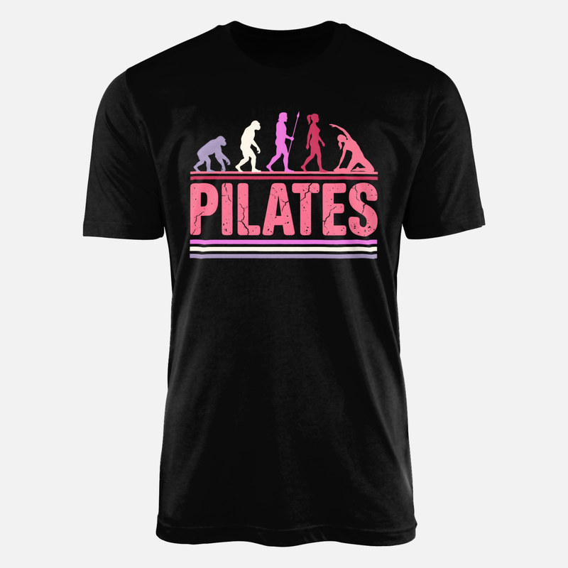 T-shirts: Pilates Human Evolution