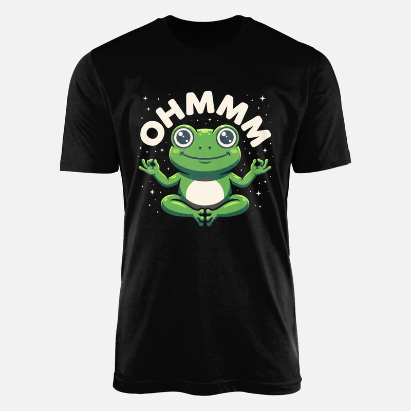 T-shirts: Meditating Frog Ohmmm