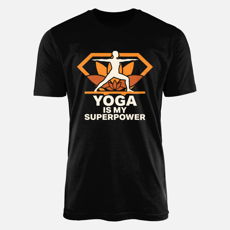 T-shirts: Yoga is My Superpower Warrior
