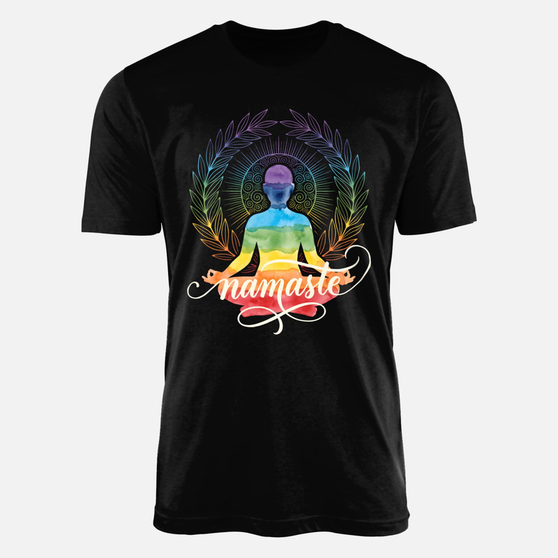 T-shirts: Namaste Lotus Yoga Meditation