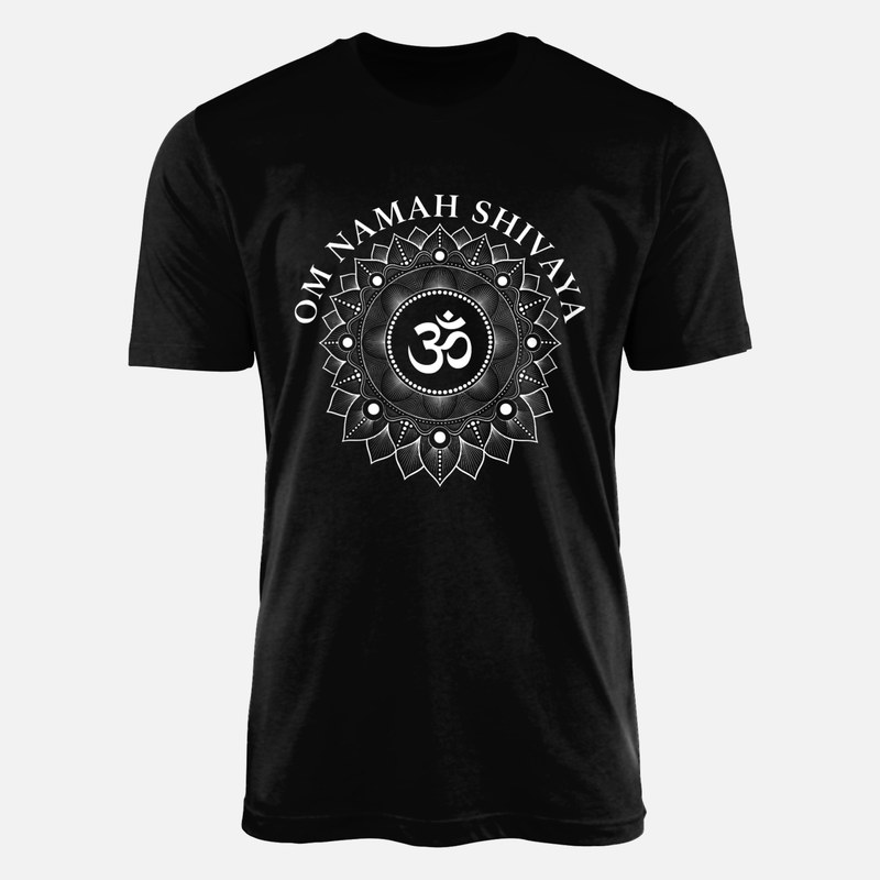 T-shirts: Om Namah Shivaya Mandala