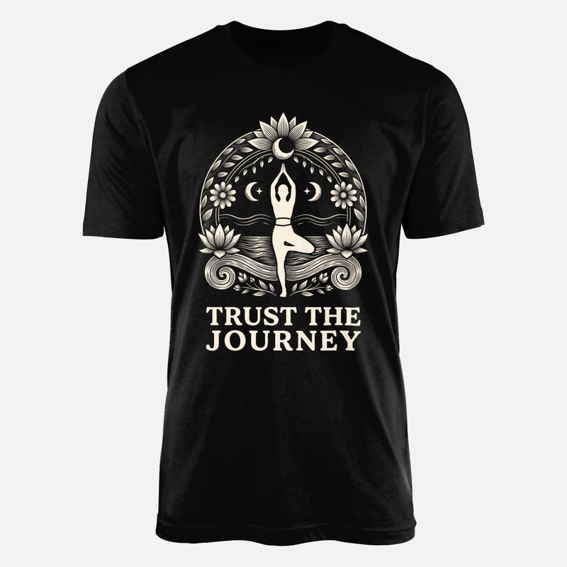 T-shirts: Trust the Journey Yoga Tree