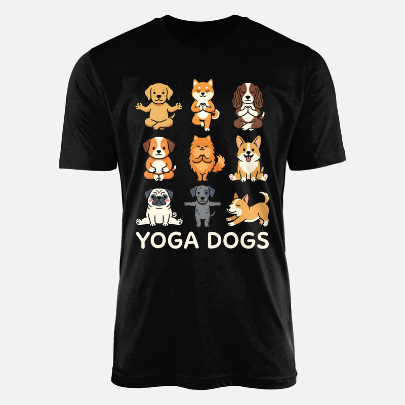 T-shirts: Yoga Dogs