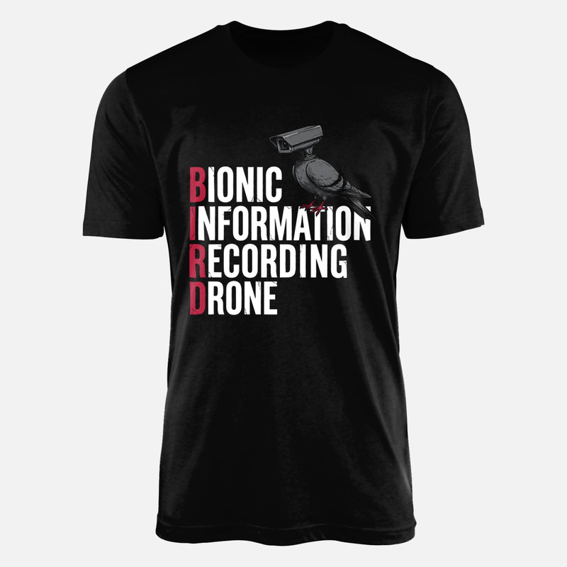 T-shirts: Bionic Information Recording Drone