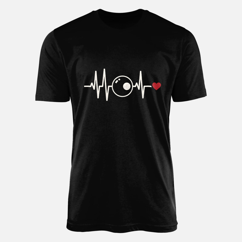 T-shirts: Eye Heartbeat ECG Pulse