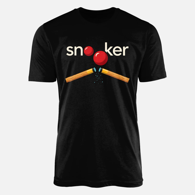 T-shirts: Snooker Red Balls and Cues
