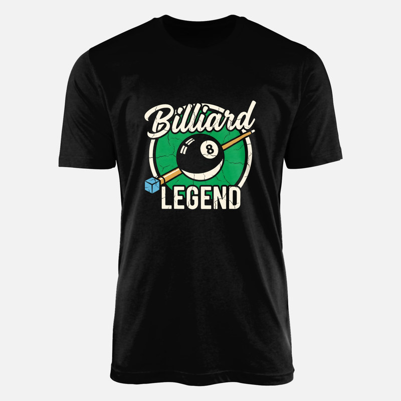 T-shirts: Billiard Legend 8 Ball