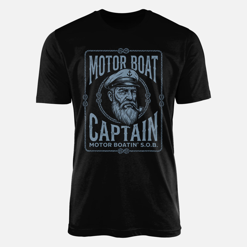 T-shirts: Motor Boat Captain S.O.B.