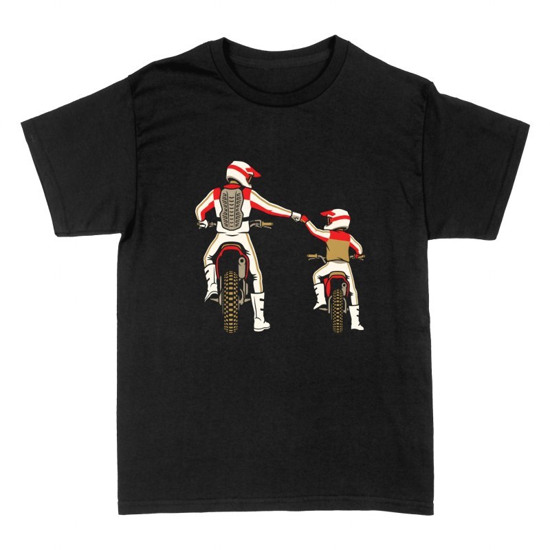 T-shirts: Motocross Father and Son Fist Bump