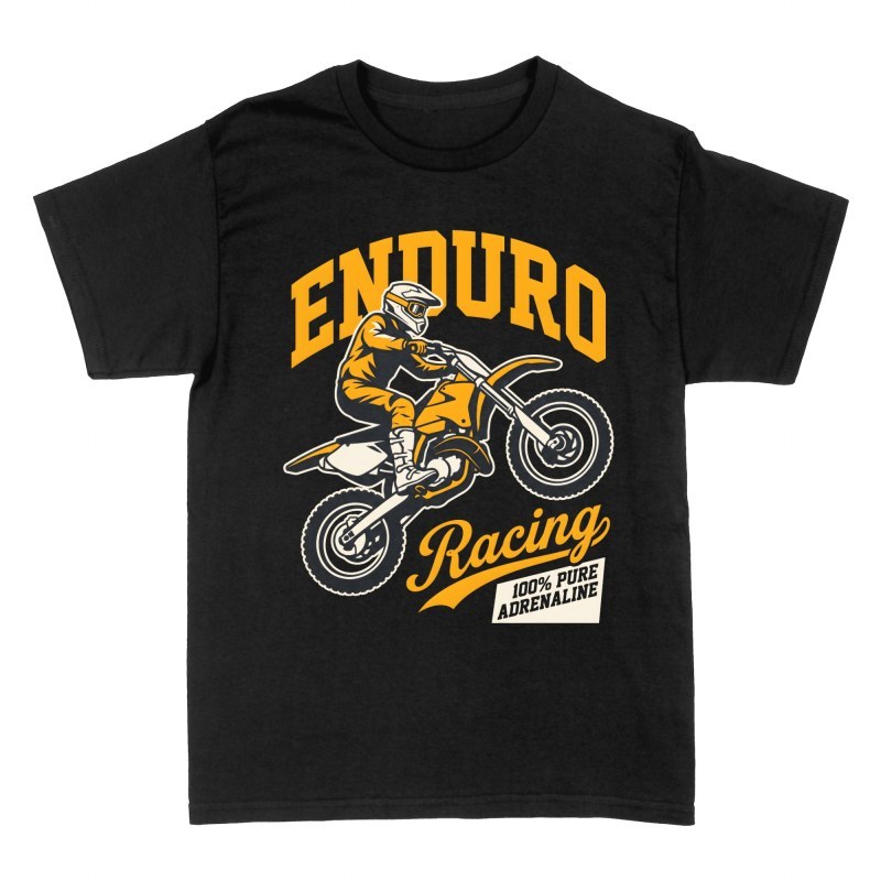 T-shirts: Enduro Racing Pure Adrenaline