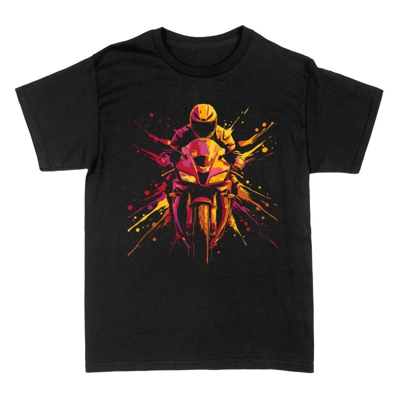 T-shirts: Sportbike Paint Splatter