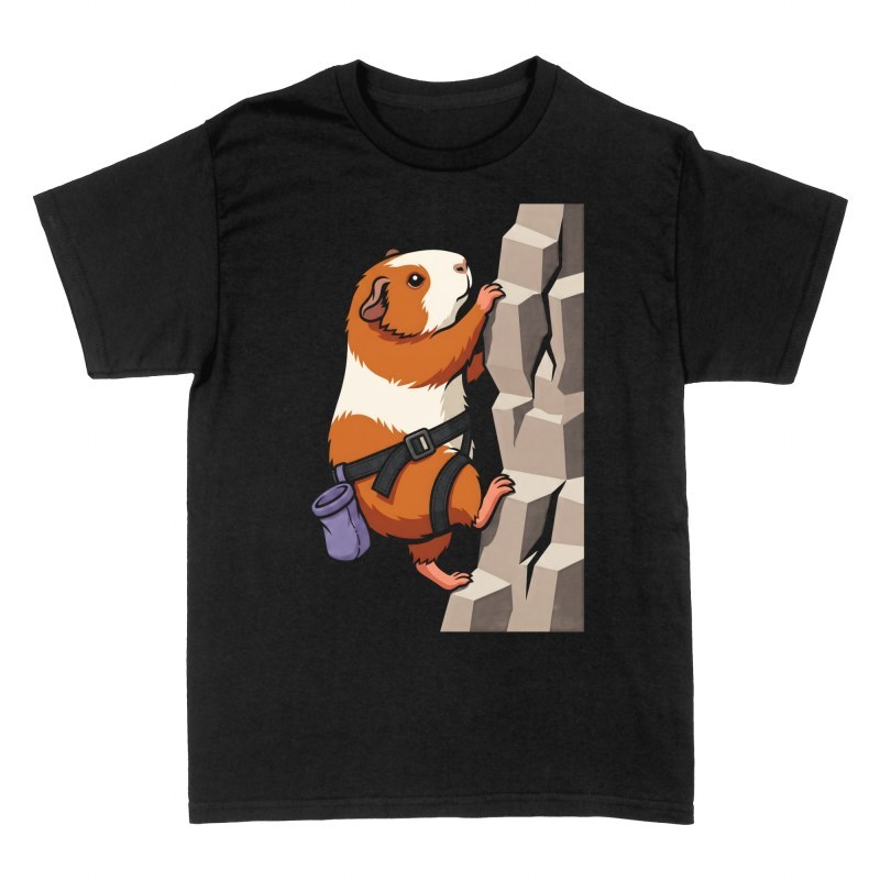 T-shirts: Rock Climbing Guinea Pig