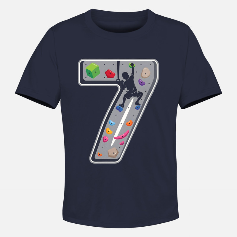 T-shirts: Climbing Wall Number 7