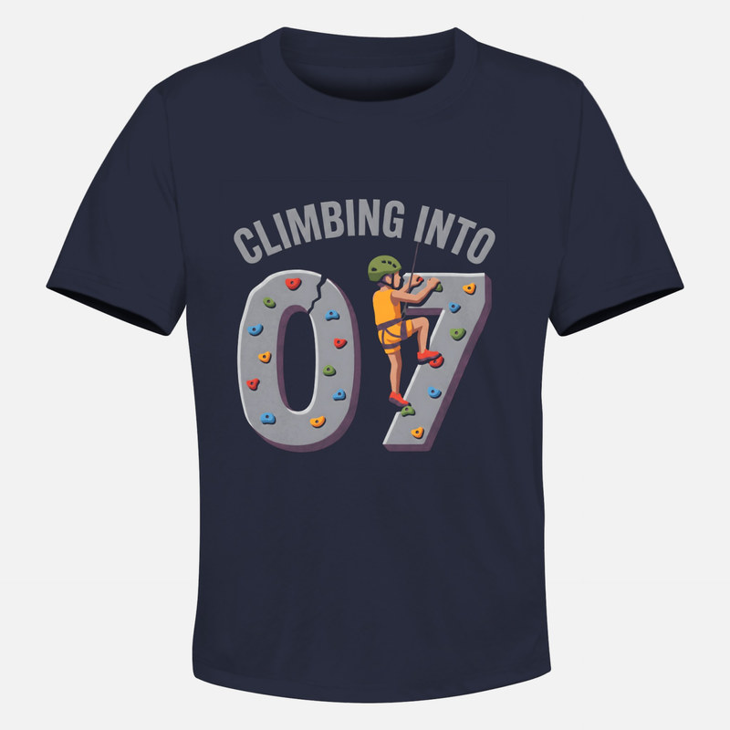 T-shirts: Climbing Into 07 7th Birthday