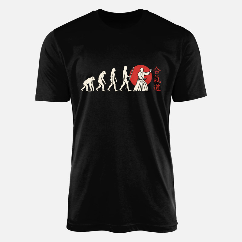 T-shirts: Aikido Evolution &amp; Japanese Sun