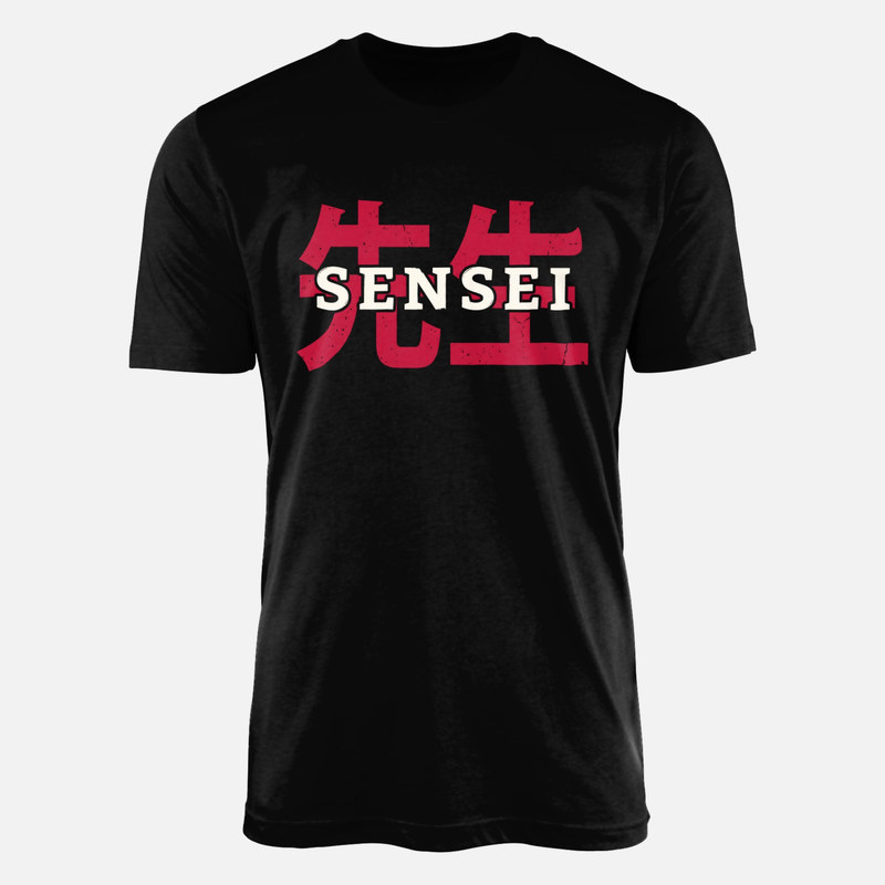 T-shirts: Sensei Japanese Kanji