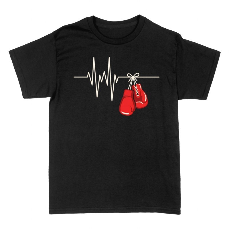 T-shirts: Boxing Gloves Heartbeat