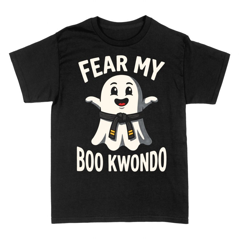 T-shirts: Fear My Boo Kwondo Martial Arts Ghost