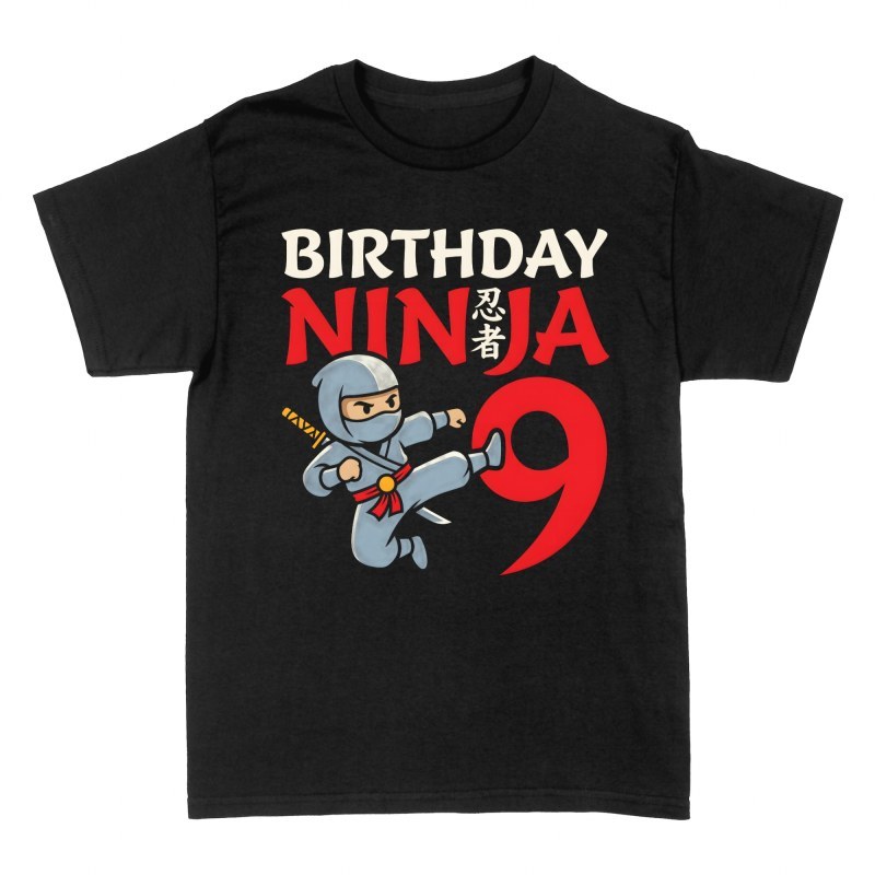 T-shirts: Birthday Ninja 9
