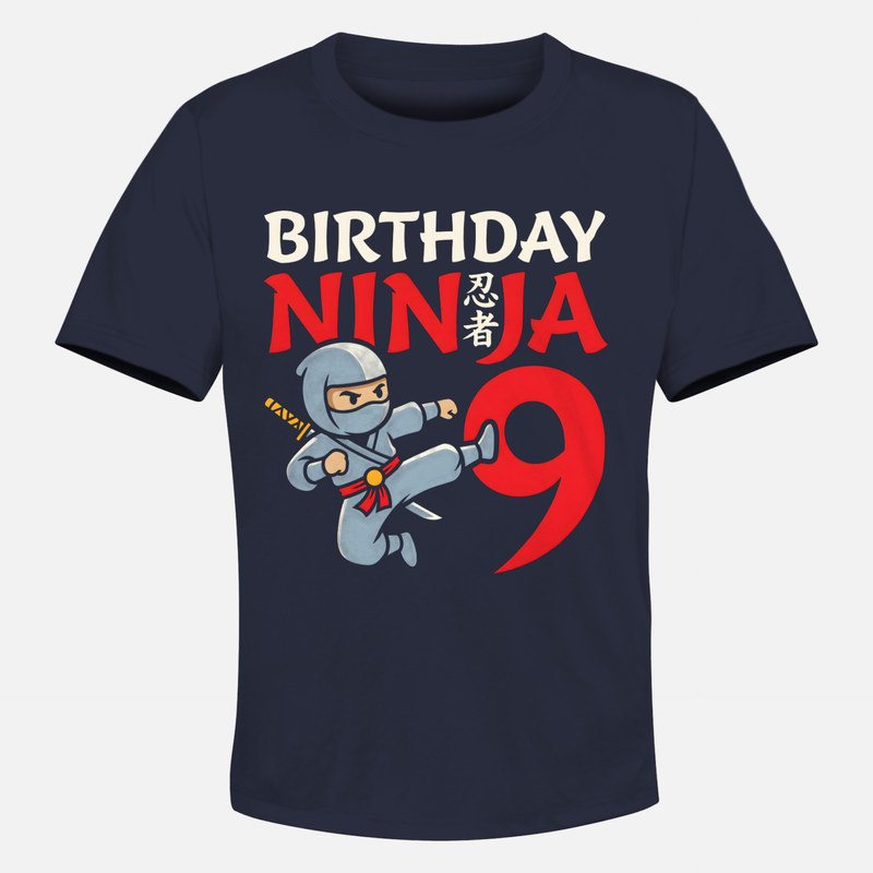 T-shirts: Birthday Ninja 9