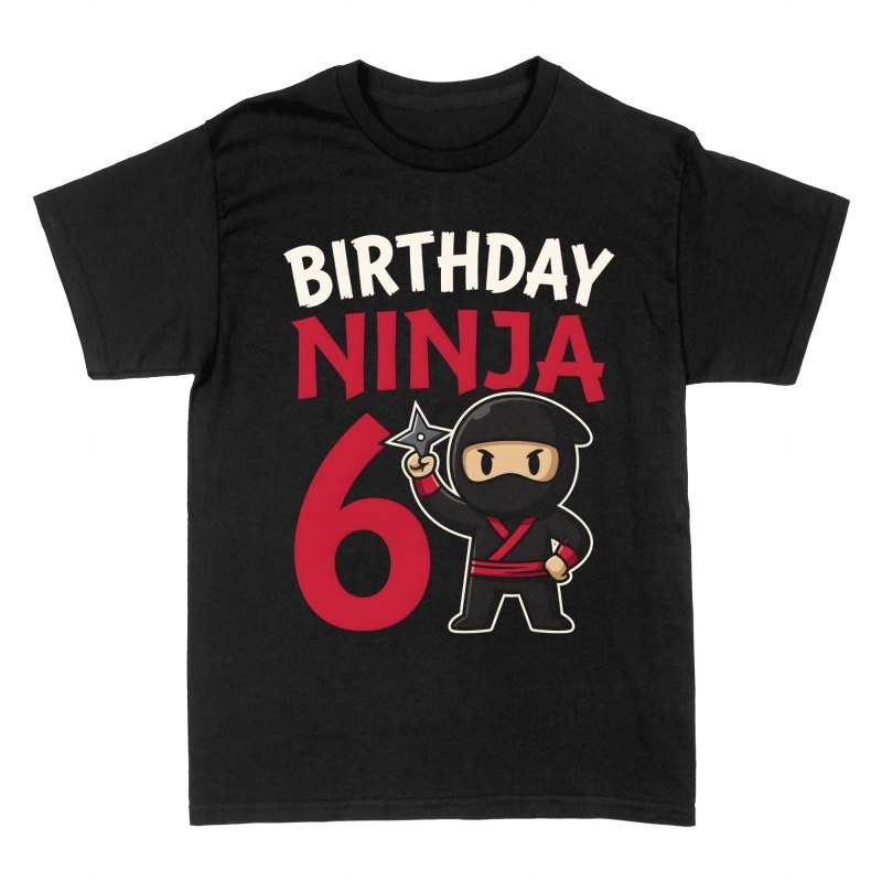 T-shirts: Birthday Ninja 6